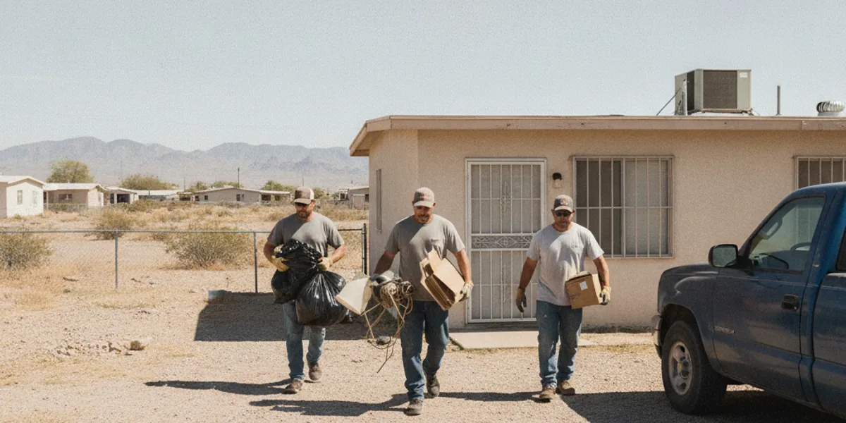 Bulk Trash Pickup service in Mesquite, NM